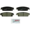imageBOSCH BC1707 QuietCast Premium Ceramic Disc Brake Pad Set  Compatible with Select Cadillac Escalade Escalade ESV Chevrolet Silverado 1500 Suburban Tahoe GMC Sierra 1500 Yukon Yukon XL REAR