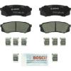imageBOSCH BC606 QuietCast Premium Ceramic Disc Brake Pad Set  Compatible with Select Lexus GX460 GX470 LX450 Toyota 4Runner FJ Cruiser Land Cruiser Sequoia REAR