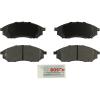 imageBOSCH BE888 Blue Ceramic Disc Brake Pad Set  Compatible With Select Infiniti EX3537 FX3537 FX45 G3537 M3537 M45 M56 Q40 Q45 Q70 QX50 Q70 Nissan 350Z 370Z Murano Pathfinder FRONT