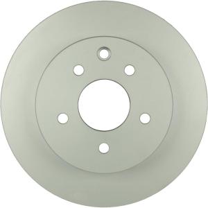 imageBOSCH 40011061 QuietCast Premium Disc Brake Rotor  Compatible with Select Infiniti G35 Nissan 350Z Juke Leaf Rogue Rogue Select Rogue Sport REAR  Single