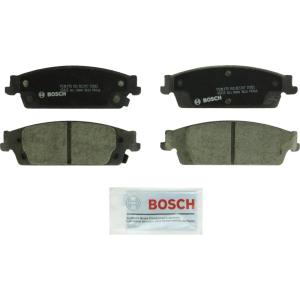 imageBOSCH BC1707 QuietCast Premium Ceramic Disc Brake Pad Set  Compatible with Select Cadillac Escalade Escalade ESV Chevrolet Silverado 1500 Suburban Tahoe GMC Sierra 1500 Yukon Yukon XL REAR