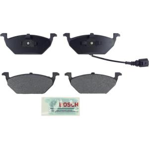 imageBOSCH BE768A Blue SemiMetallic Disc Brake Pad Set  Compatible With Select Volkswagen Beetle Golf Golf City Jetta Jetta City FRONT