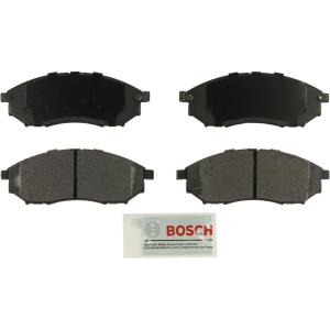 imageBOSCH BE888 Blue Ceramic Disc Brake Pad Set  Compatible With Select Infiniti EX3537 FX3537 FX45 G3537 M3537 M45 M56 Q40 Q45 Q70 QX50 Q70 Nissan 350Z 370Z Murano Pathfinder FRONT