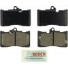 imageBOSCH BE1118 Blue SemiMetallic Disc Brake Pad Set  Compatible With Select Lexus GS Turbo GS200t GS350 GS430 GS450h GS460 IS Turbo IS200t IS350 RC Turbo RC200t RC300 RC350 FRONT