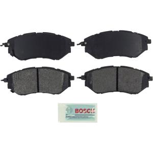 imageBOSCH BE1078 Blue SemiMetallic Disc Brake Pad Set  Compatible With Select Subaru B9 Tribeca Forester Legacy Outback Tribeca WRX FRONT