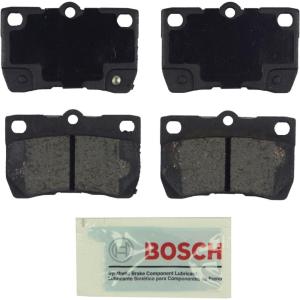 imageBOSCH BE1113 Blue Ceramic Disc Brake Pad Set  Compatible With Select Lexus GS300 GS350 GS430 GS450h GS460 IS250 IS350 REAR