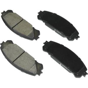imageBOSCH BE1324H Blue Ceramic Disc Brake Pad Set wHardware  Compatible with Select Lexus NX200t NX250 NX300300h NX350350h RX350350L RX450h Toyota Camry Highlander RAV4 Sienna  More FRONT