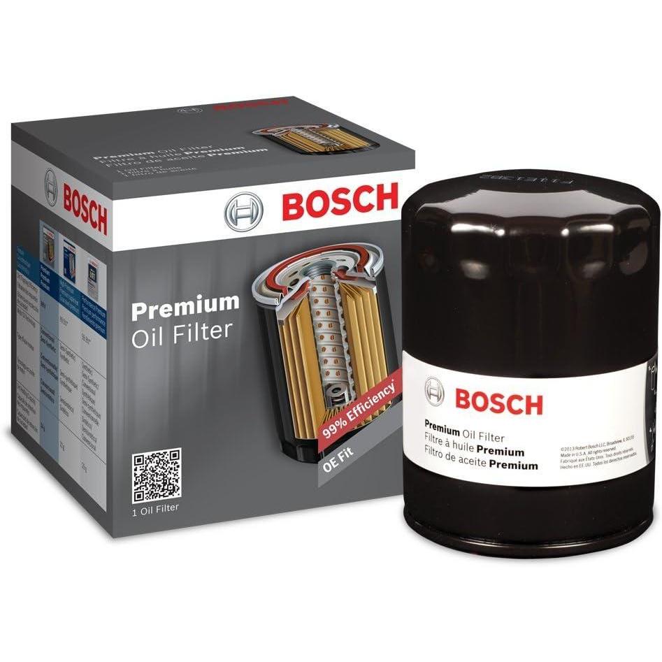 imageBOSCH 3500 Premium Oil Filter with FILTECH Filtration Technology  Compatible with Select Chrysler Dodge Ford International Lexus Lincoln Mazda Mercury Nissan Plymouth Toyota  More