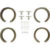 image:imageBOSCH BS882 Blue Parking Brake Shoe Set  Compatible With Select Daewoo Leganza Nubira Hyundai Sonata Kia Cadenza Optima Sportage Mitsubishi Diamante