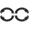 image:imageBosch Automotive BS407 Blue Drum Brake Shoe Set  Compatible with Select Toyota Carina Celica Corolla Corona Cressida REAR