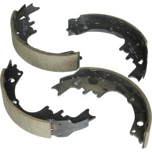 image:imageBOSCH BS245 Blue Drum Brake Shoe Set  Compatible With Select 196496 Buick Chevrolet GMC Oldsmobile Pontiac FRONTREAR Depending on Application