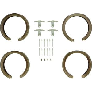 image:imageBOSCH BS882 Blue Parking Brake Shoe Set  Compatible With Select Daewoo Leganza Nubira Hyundai Sonata Kia Cadenza Optima Sportage Mitsubishi Diamante