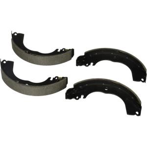 image:imageBOSCH BS924 Blue Drum Brake Shoe Set  Compatible With Select Mitsubishi iMiEV Lancer Mirage Mirage G4 Nissan Versa REAR