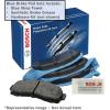image:imageBOSCH BE1308H Blue SemiMetallic Disc Brake Pad Set with Hardware  Compatible with Select Mini Cooper FRONT
