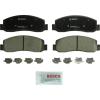 image:imageBOSCH BC1069 QuietCast Premium Ceramic Disc Brake Pad Set  Compatible with Select Ford F150 F250 Super Duty F350 Super Duty F450 Super Duty FRONT