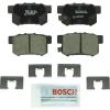 image:imageBOSCH BC536 QuietCast Premium Ceramic Disc Brake Pad Set  Compatible with Select Acura CL EL Integra Legend RDX RL TL Honda Civic CRV Element Odyssey Isuzu Oasis REAR