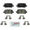 image:imageBOSCH BC865 QuietCast Premium Ceramic Disc Brake Pad Set  Compatible with Select Acura MDX Honda Odyssey Pilot REAR