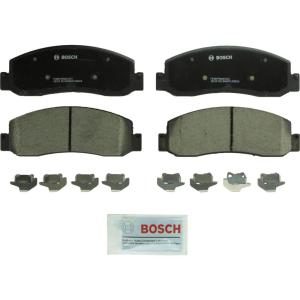 image:imageBOSCH BC1069 QuietCast Premium Ceramic Disc Brake Pad Set  Compatible with Select Ford F150 F250 Super Duty F350 Super Duty F450 Super Duty FRONT