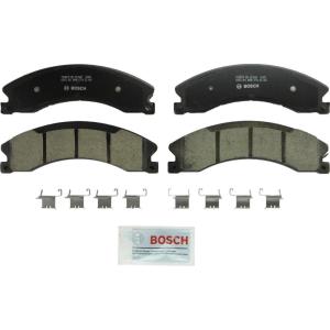 image:imageBOSCH BC1565 QuietCast Premium Ceramic Disc Brake Pad Set  Compatible with Select Chevrolet Silverado 25003500 HD Suburban 3500 HD GMC Sierra 25003500 HD Nissan NV1500 NV2500 NV3500 Titan XD